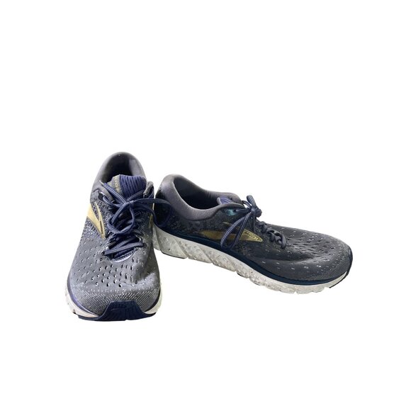 Brooks Glycerin 17 Mens Gray-Blue Running Shoes Sneakers Size 11 SKU 8624 - Picture 1 of 15